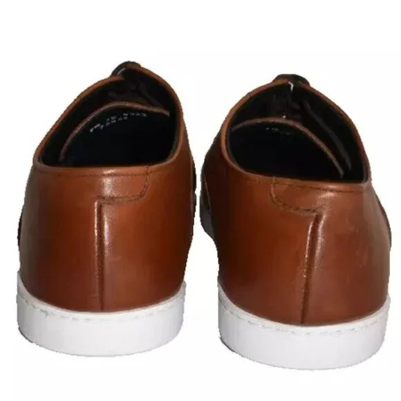 New! Allen Edmonds Park Avenue Captoe Dress Sneaker Shoe Brown 9.5 3E 4322 DD435